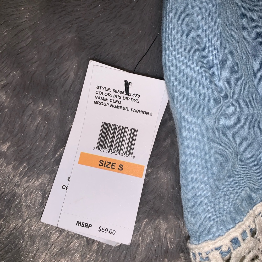 Light jean colored Jessica Simpson dress - Picture 3 of 4